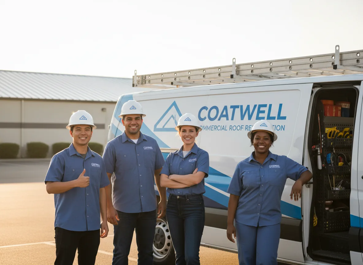 Commercial roof coating company in Stallings, NC